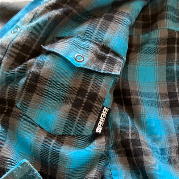 Ride Snowboard Jacket in Blue and Black - Picture 10 of 13